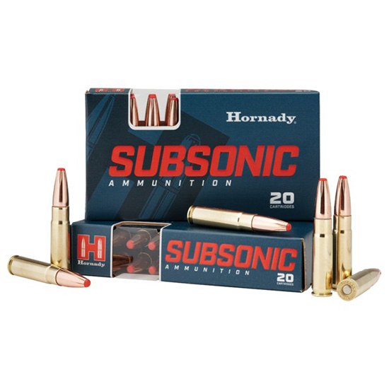 HORN SUB-X 300BLK 190GR 20/10 - Ammunition